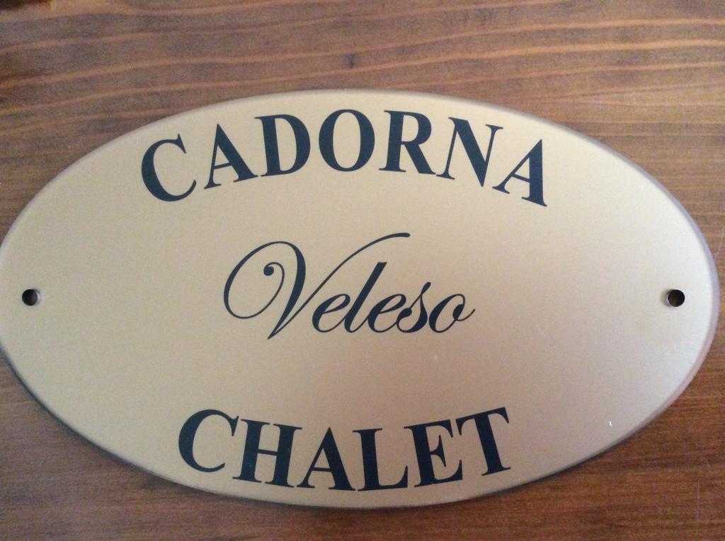 Cadorna Chalet Veleso Bagian luar foto